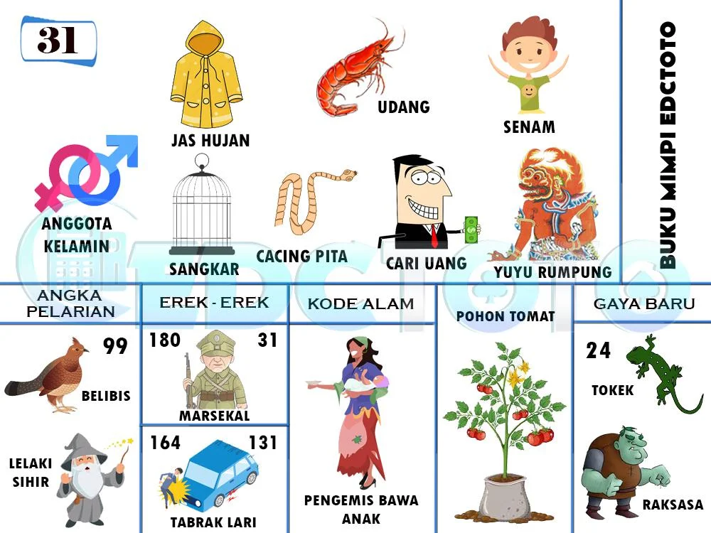 buku mimpi erek erek togel 31